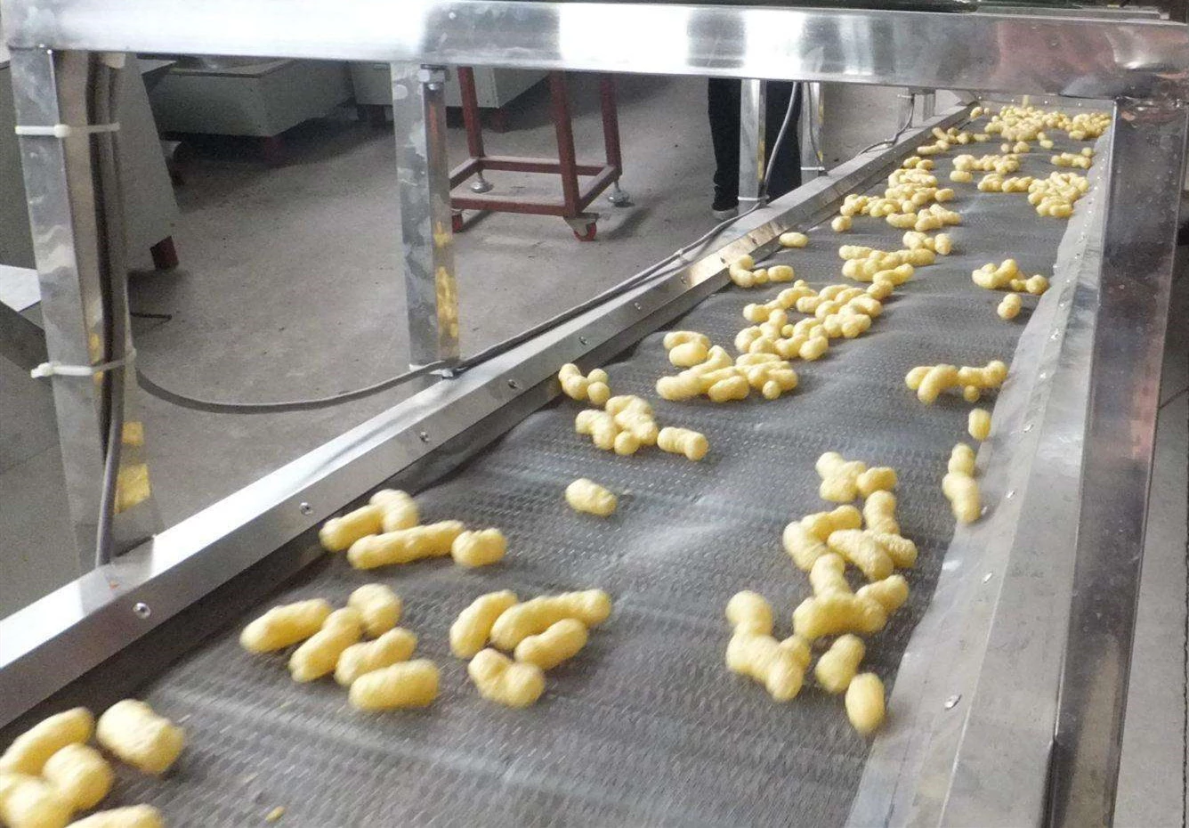 snacks extruder food machine